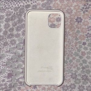 iPhone 11 Apple Silicone Case - White